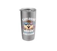 Explosive Gopher Freedom Gopher Trap Stainless Steel Insulated Tumbler