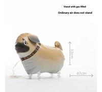 (Explosive walking Haba dog (with ribbon)) (2 balloons) Pop Walk on the ground balloons Wholesale animals and inflatable cartoons suitable for event festive balloons