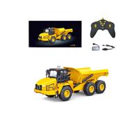 ExploTex 1/16 Scale 2.4G RC Articulated Dump Truck Construction Vehicle Model