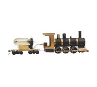ExploTex 1/87 HO Scale Real Steam Brass Model Train with Two-Cylinder, Single-Acting Reciprocating Piston Steam Engine (Traceless), Suitable for Experienced Railway Model Makers