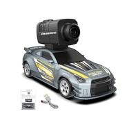 ExploTex 4WD Mini Full-Scale High-Speed RC Drift Car With Camera And Dual Controls (Version A/Silver)