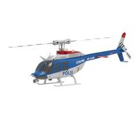 ExploTex C138 PRO 1/33 Scale RC Helicopter Model, Bell 206 2.4G 6CH Flybarless Single Rotor Remote Control Helicopter, One Button Reverse Flight, for Adults and Advanced Users (RTF
