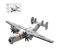 ExploTex Transport Plane C-2 The US Armed Forces in 1:35 Scale (2566 Pieces), Precisely Crafted Details, A Charming Gift For Military Enthusiasts