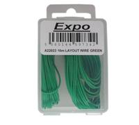 Expo 10m Layout Wire in Green # A22023