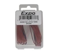 Expo 10m Railway Layout Wire Brown # A22026