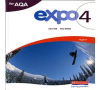 Expo 4 AQA Higher Student Book Paperback Rosi McNab Multi One Size
