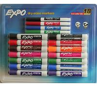 Expo Chisel & Fine Tip Low Odor Dry Erase Markers 18 Pack