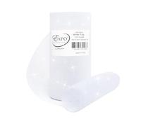 Expo International Decorative Glitter, Roll/Spool of 6” X 50 Yards, Pack of 1 Tulle, White