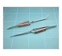 Expo - Self Closing Tweezer Curved Insulated Handles - 6.5 inch (1 only) # 79021