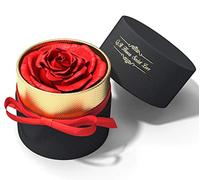 Exporee Eternal Rose Handmade Preserved Rose Gift Box Never Wilted Roses Eternal Flower for Lover Gift for Her On Valentine's Day Mother's Day Birthday or Christmas