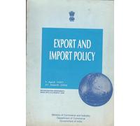 Export And Import Policy - 1 Aprl 1997 - 31 March 2002 ( Price is Including Packging & Delivering Charges )
