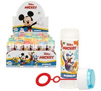 12 Tubs Of Mickey Mouse Clubhouse Bubbles With Puzzle Top - Party Bag Kids Toys