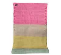 Export Profile 100% Organic Anti Skid Cotton Yoga Mat - Eco-Friendly Hand-Woven Rug - Non-Slip & Thick for Everyday Fitness at Home - Comfortable Extra-Long - Multi 10 (24"x72"x14mm)