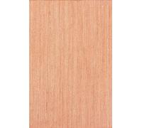 Export Profile Jute Rug Natural Area Rug Hand Woven & Classic Quality for Living Room Kitchen Entryway Hallway Bedroom Farmhouse Mat Carpet Floorcloth Home Decor2' x 3'Peach