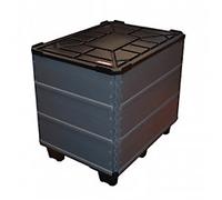 EXPORTA 2 Collar Pallet Box Plastic 800 mm (L) x 600 mm (W) x 550 mm (H)