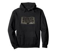 Exposed Spine Bookbinding Anatomy Vintage Art Pullover Hoodie