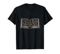 Exposed Spine Bookbinding Anatomy Vintage Art T-Shirt