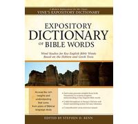Expository Dictionary Of Bible Word - ( No CD Rom ) by Hendrickson Publishing (April 01,2010)
