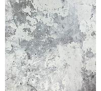 Exposure Rough Concrete Wallpaper Industrial Distressed Dark Grey Textured Vinyl