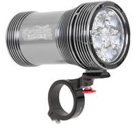 Exposure Six Pack Mk15 USB Rechargeable 6000 Lumens Front Light Gun Metal Black