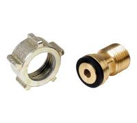 EXPRESS 963B Accessory Welding Lamp - Sealing Blow Torch - Parts - Direct Connector for Butane Bottle - Threaded Output 3/8 Left Male
