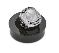 Express Medals 1 to 12 Packs of Baseball Champion Trophy Rings - S, Metal, Cubic Zirconia