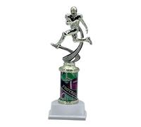 Express Medals Large 24 Pack Football Trophies, 10 Inch Height, Bright Gold Awards Youth Team Trophies Award Tournament Winner Event Prize Party Favor Tackle Flag ATR3