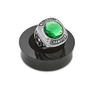 Express Medals of Champion Trophy Rings Award Gift Championship Ring Winner Tournament, Metal, Cubic Zirconia