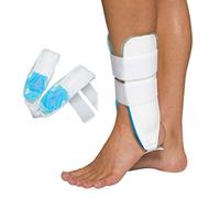 Express Orthopaedic® Air Gel Ankle Support Brace - Stabilising Compression with Air Cushions & Cold Therapy Gel Pads | Breathable, Adjustable, for Sprains & Ankle Pain Relief