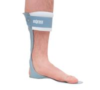Express Orthopaedic Drop Foot AFO Brace - Ankle Foot Orthosis Dorsiflexion Assist | Lightweight Open-Heel with Trim-to-Fit Footplate & Adjustable Calf/Heel Straps | CE-Marked Class 1 | (S, Right)