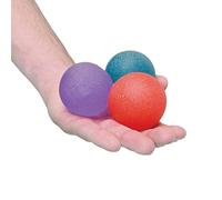 Express Orthopaedic® | Hand Therapy Balls | Set of 3 | Medically Approved | Stress Balls for Adults | Grip Strengthener | Carpal Tunnel & Arthritis Relief | Finger Exercise Ball