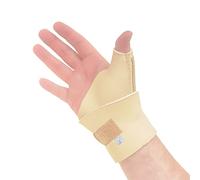 Express Orthopaedic® - Medically Approved Neoprene Abducted Thumb Wrap With a Malleable Aluminium Thumb Stay, sprains & thumb instability - Supplied to UK Hospitals (M Left (Wrist Circ.16.5-18cm))