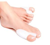 Express Orthopaedic PediGel | 2 Units | Gel Toe Separators |Medical Grade Gel | Podiatrist Approved | Bunion Corrector & Toe Separator - Soft Gel Bunion Protector for Hallux Valgus & Overlapping Toes