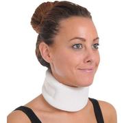Express Orthopaedic® Soft Foam Surgical Collar - Class 1 Medical Device | Gentle Cervical Support for Neck Strain/Whiplash | Breathable Comfort Liner, Hook-and-Loop Fastener (Medium)