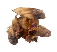 Express Pet Supplies 10 Extra Large (XL) Buffalo Ears | 100% Natural Air-Dried Treat for Dogs | Grain and Gluten Free Low Grease | Long Lasting Large Dogs
