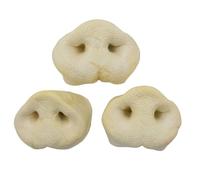 Express Pet Supplies 50 x White Puffed Pig Snouts Dog Treat Chew
