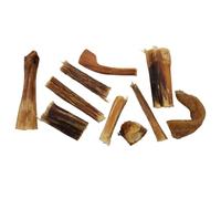 Express Pet Supplies 500g Bulls Pizzles 6/12cm Cut & End Pieces Bully Sticks Dog Treat Chew
