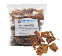 Express Pet Supplies Beef Paddywack Pre Cut Snack Pieces, 1kg, 100% Naturally Air Dried Dog Treat Chews