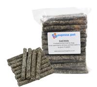 Express Pet Supplies Cod Sticks (6-7 Inches) Dental Sticks | Naturally Air-Dried Treat for dogs| 100% Fish No additives or flavours | Grain & Gluten (5)