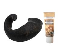 Express Pet Supplies Small Buffalo Horn with 1 tube of Arden Grange Liver Paste