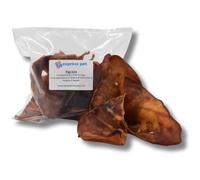 Express Pet Supplies Standard Pigs Ears | 100% Natural Dog Treat chews | 35g - 45g each (20)