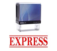 Express Self Inking Rubber Stamp Custom Colop Office Stationary P20 Mini Stamper