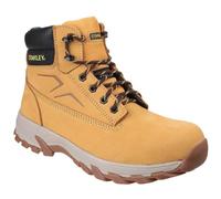 EXPRESS_SHU MENS STANLEY TRADESMAN PRO SAFETY STEEL TOE CAP APPRENTICE DURABLE WORK LEATHER BOOTS SHOES SZ (HONEY, UK Footwear Size System, Adult, Men, Numeric, Medium, 10)
