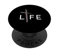 Express your faith with the 3 nails life design PopSockets Adhesive PopGrip