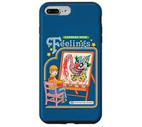 Express Your Feelings Clown Retro Vintage Funny Adult Humor Case for iPhone 7 Plus/8 Plus