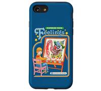 Express Your Feelings Clown Retro Vintage Funny Adult Humor Case for iPhone SE (2020) / 7 / 8
