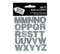 Express Yourself DIY, self Adhesive, Alpha M-Z (Silver) Topper - Ideal for Card Making, Scrapbooking, Papercrafts, Childrens Crafts etc