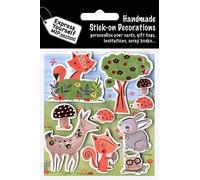 Express Yourself DIY Woodland Forest Friends DIY Greeting Card Toppers Stick-On Craft Decorations DIYT490