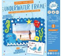 Express Yourself MIP Get Set Make Create Your Own Felt Underwater Picture Frame Kids Craft Kit for Kids GSET024