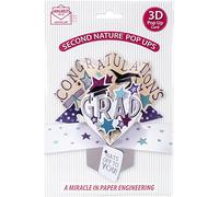 Express Yourself MIP POP159 Pop-Up 3D Greeting Card, Multi-Colour